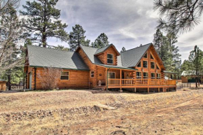 Spacious Overgaard Cabin with Game Room and Deck!